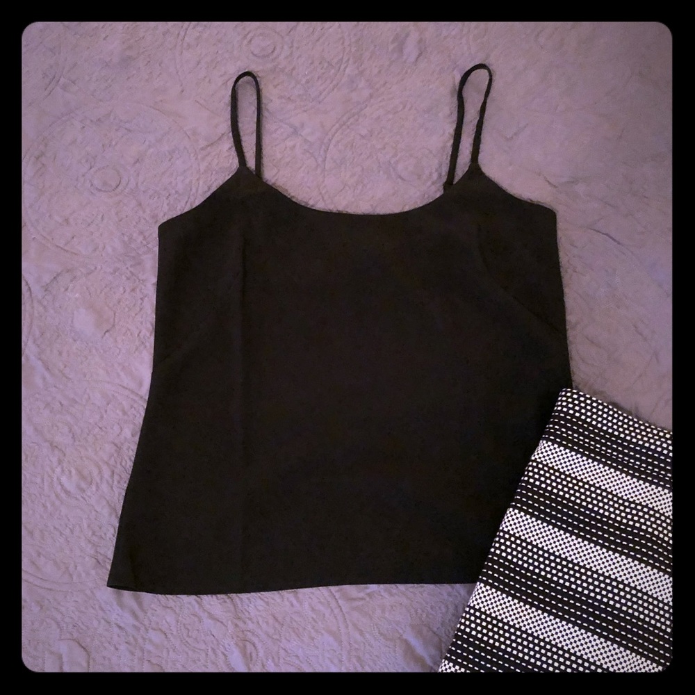 Spiegel camisole tank top; Black; size 12